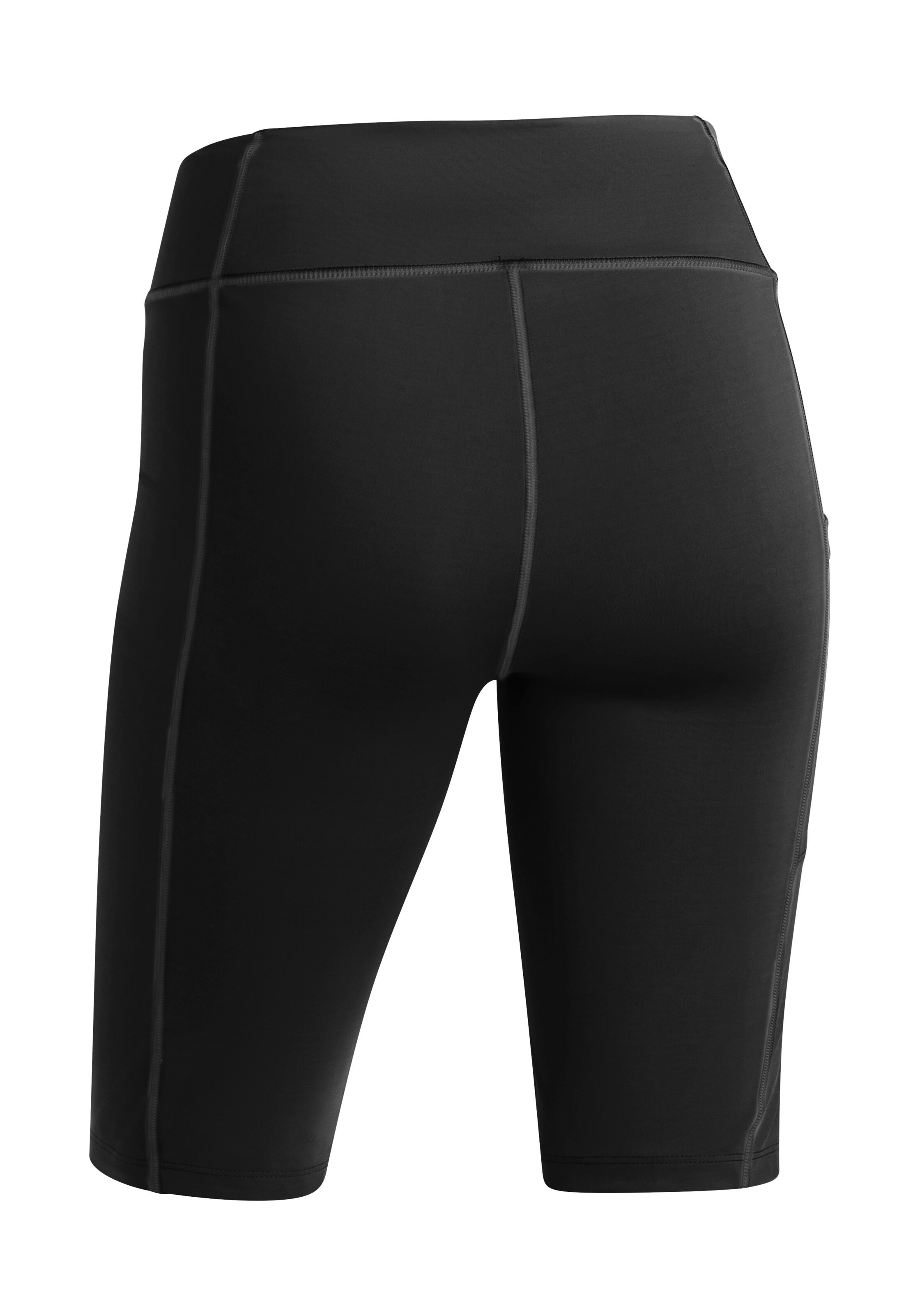 Maier Sports Skinny Workout Pants in Black