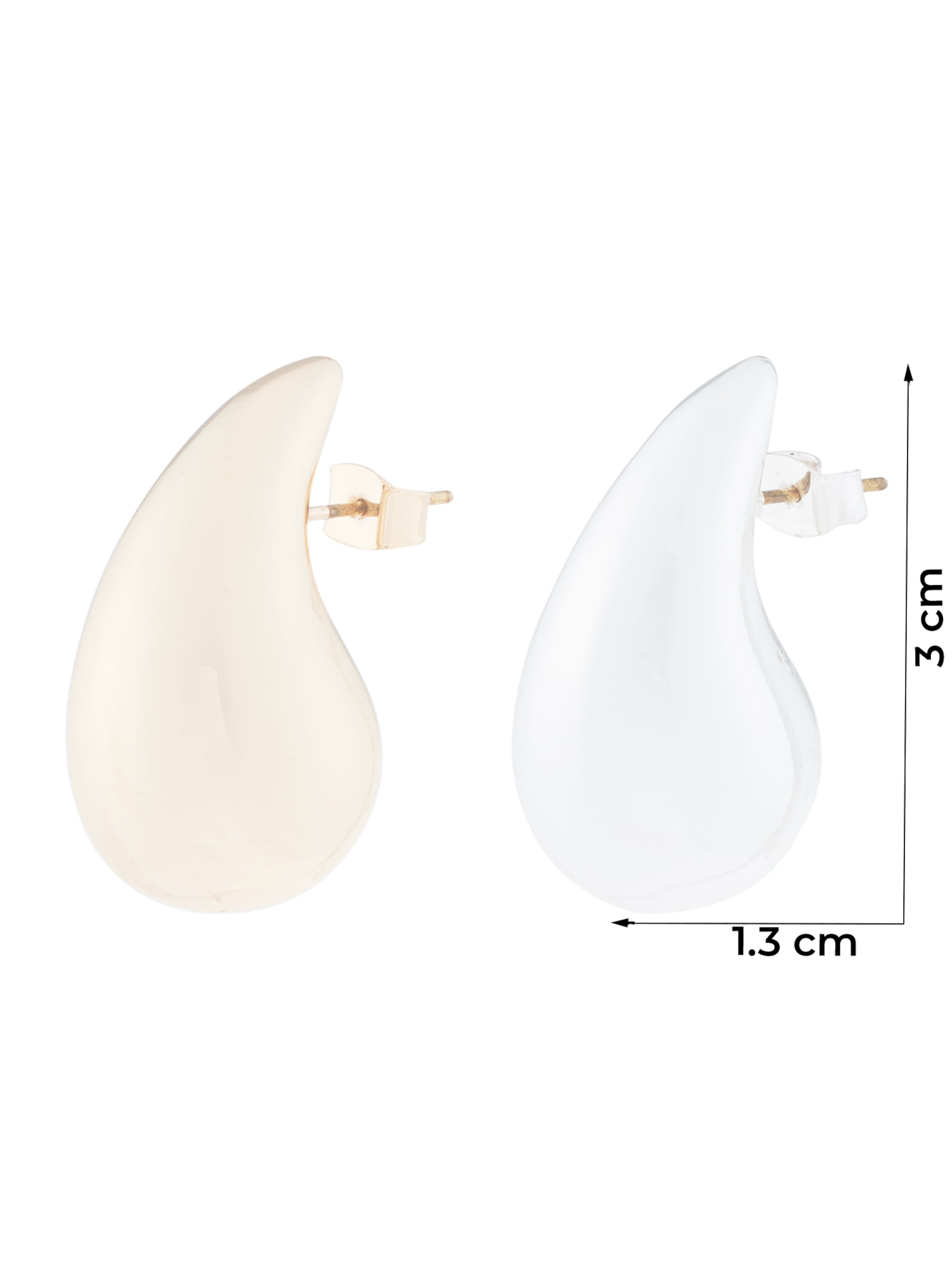 Boucles d'oreilles 'KCE-93257' ABOUT YOU en or