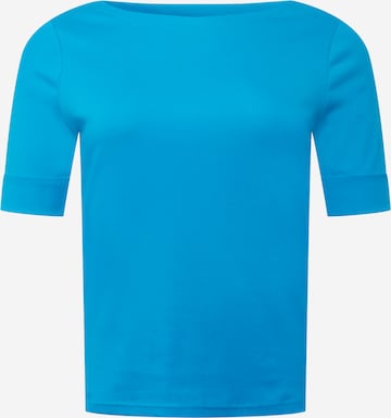 Lauren Ralph Lauren Plus Shirt 'JUDY' in Blau: predná strana