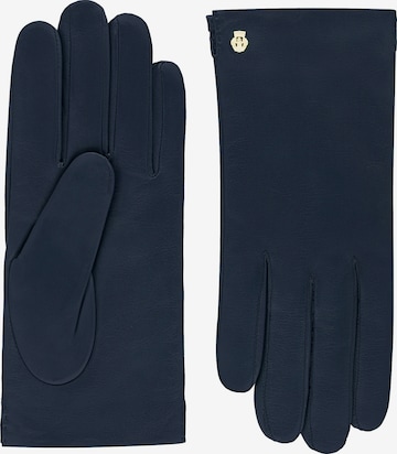Roeckl Lederhandschuhe 'ODESSA' in Blau: Vorderseite