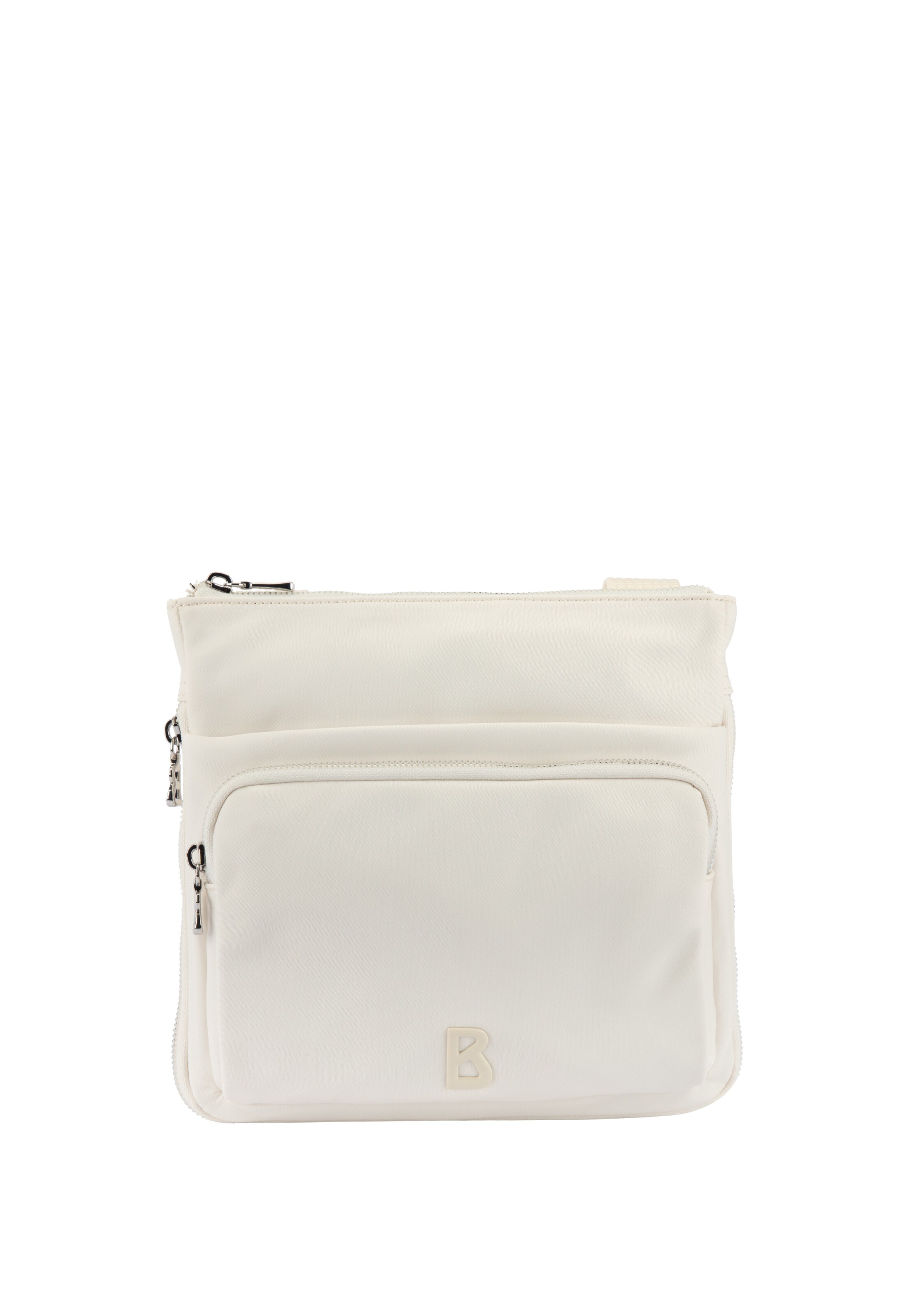 BOGNER - Bolso de hombro en blanco: frente
