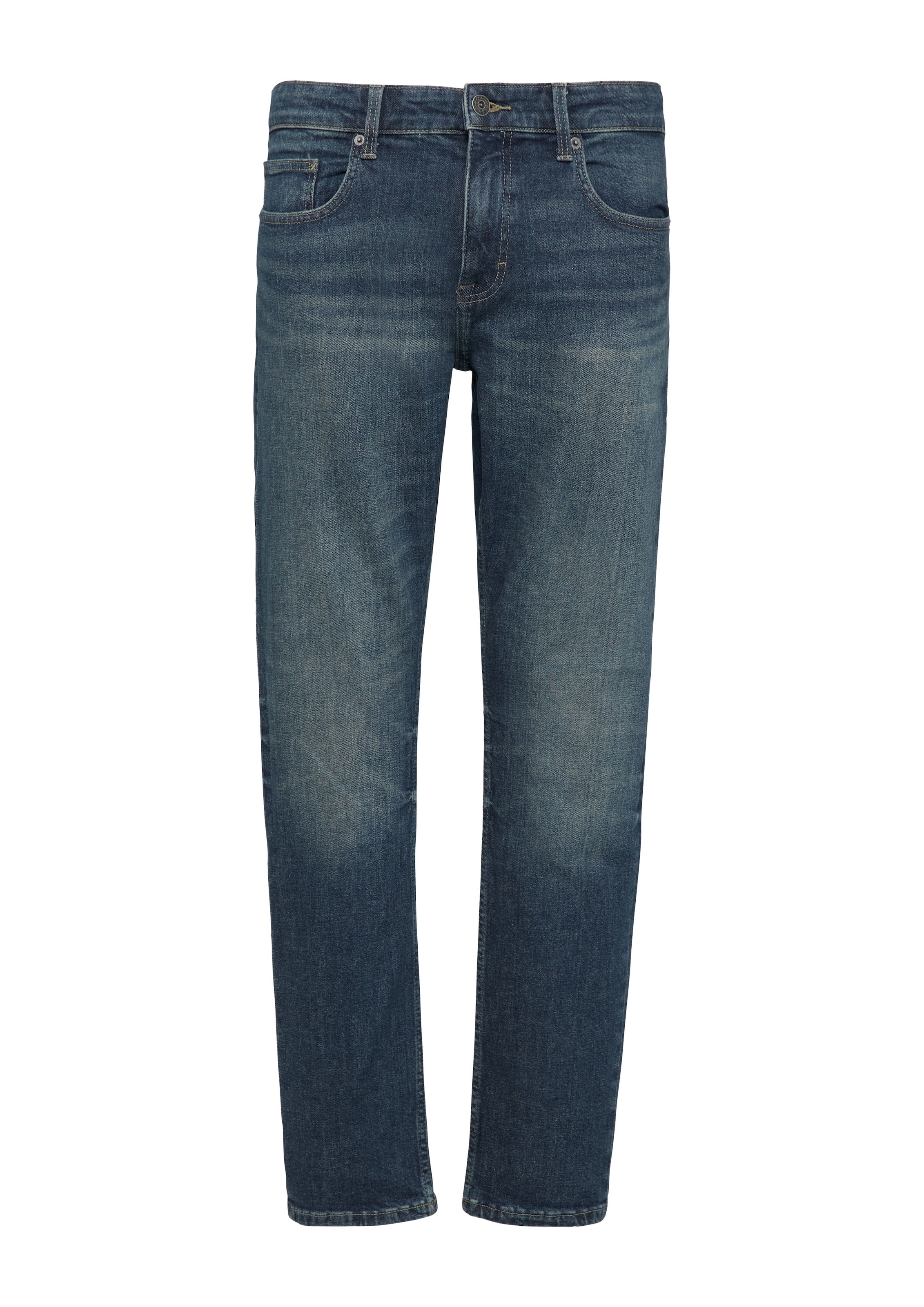 QS Slimfit Jeans 'Rick' in Blauw: voorkant