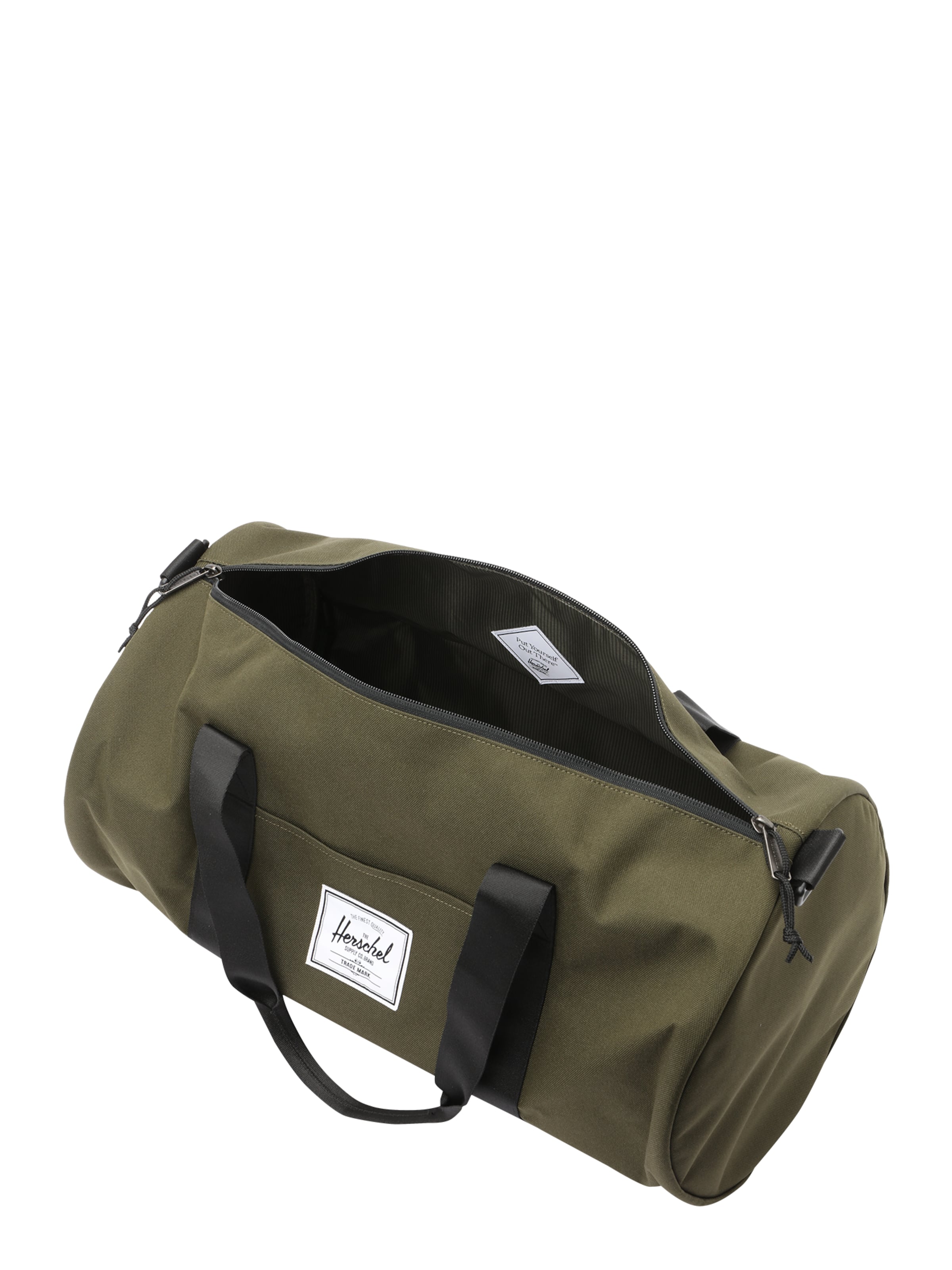 Geantă de weekend de la Herschel pe verde: sus