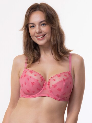 Dorina Podprsenka 'ELVERA' – pink: přední strana