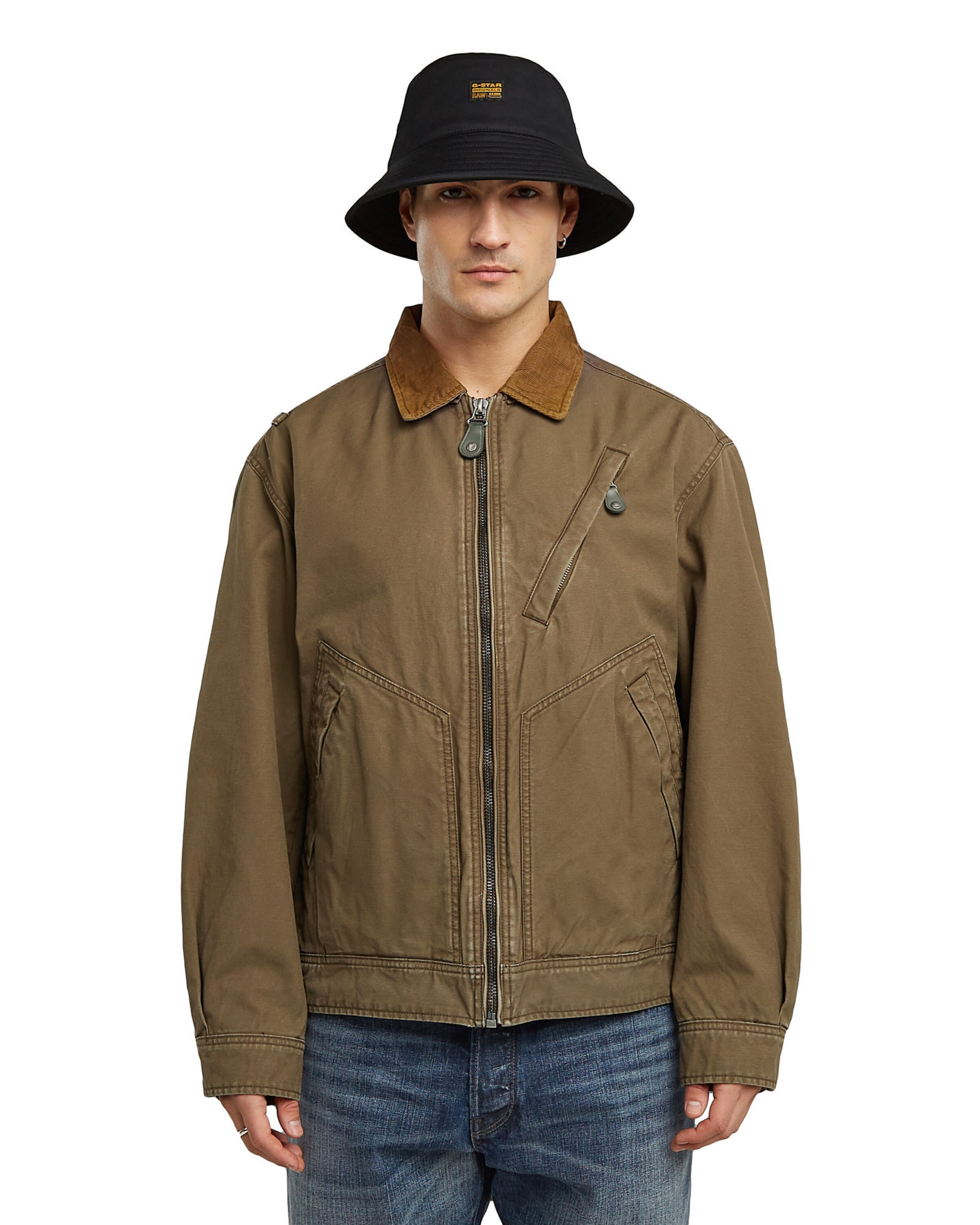 G-STAR Between-Season Jacket in Brown: front