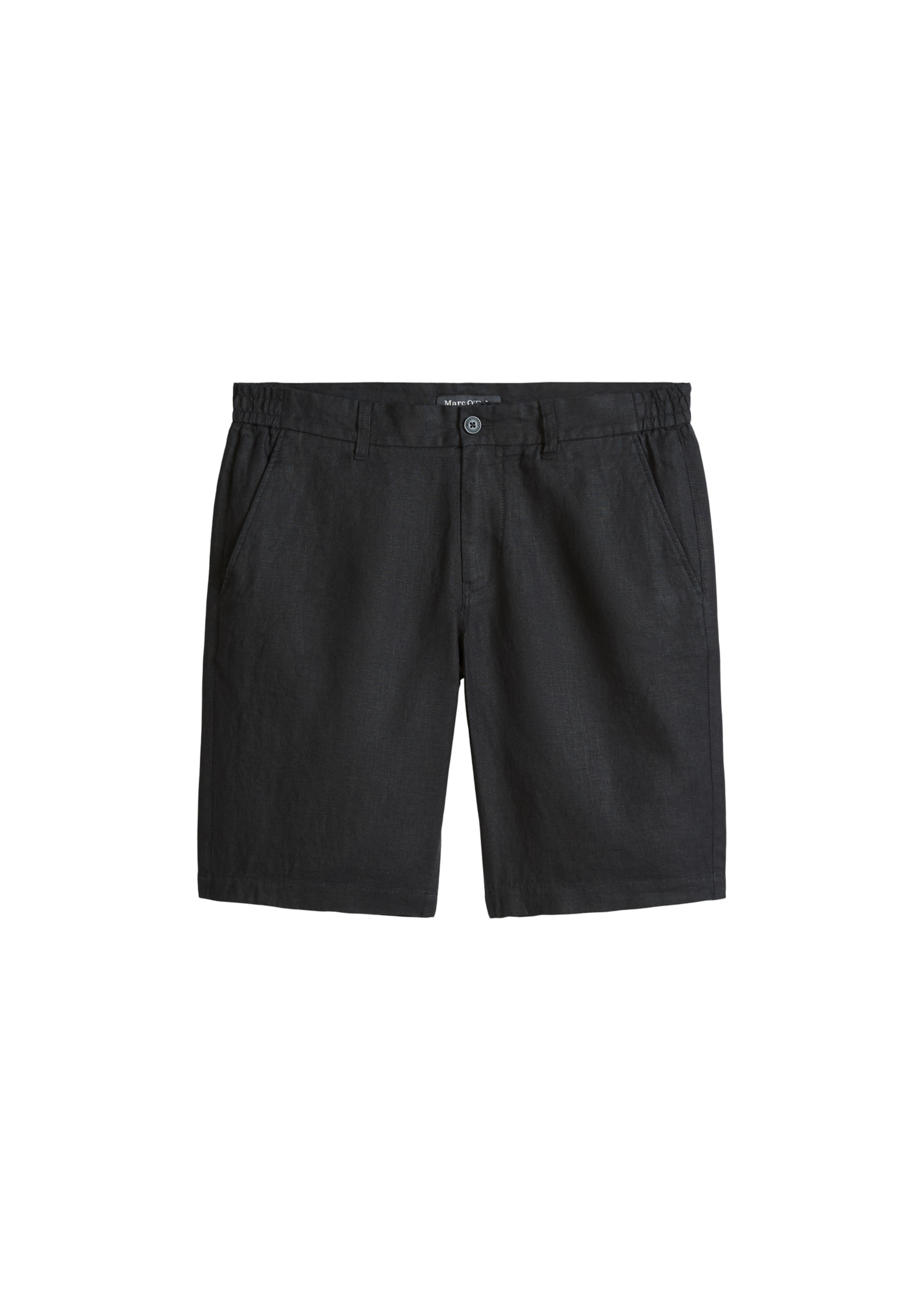 Marc O'Polo Shorts 'Reso' in Schwarz: Vorderseite