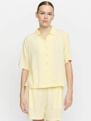 Soft Rebels Bluse 'Samantha' in Gelb: Vorderseite
