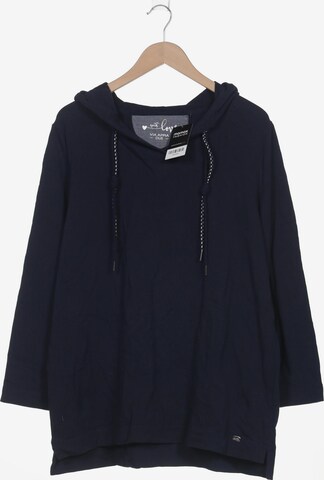 VIA APPIA DUE Sweatshirt & Zip-Up Hoodie in 4XL in Blue: front