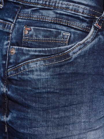 Coupe slim Jean 'Scarlett' CECIL en bleu