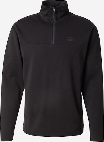 Felpa 'JJMATTY' di JACK & JONES in nero: frontale