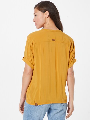 Camicia da donna 'RICOTA' di Ragwear in giallo