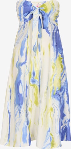 IZIA - Vestido de verão 'Festival' em azul: frente