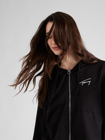 Tommy Jeans Bluza rozpinana w kolorze czarny