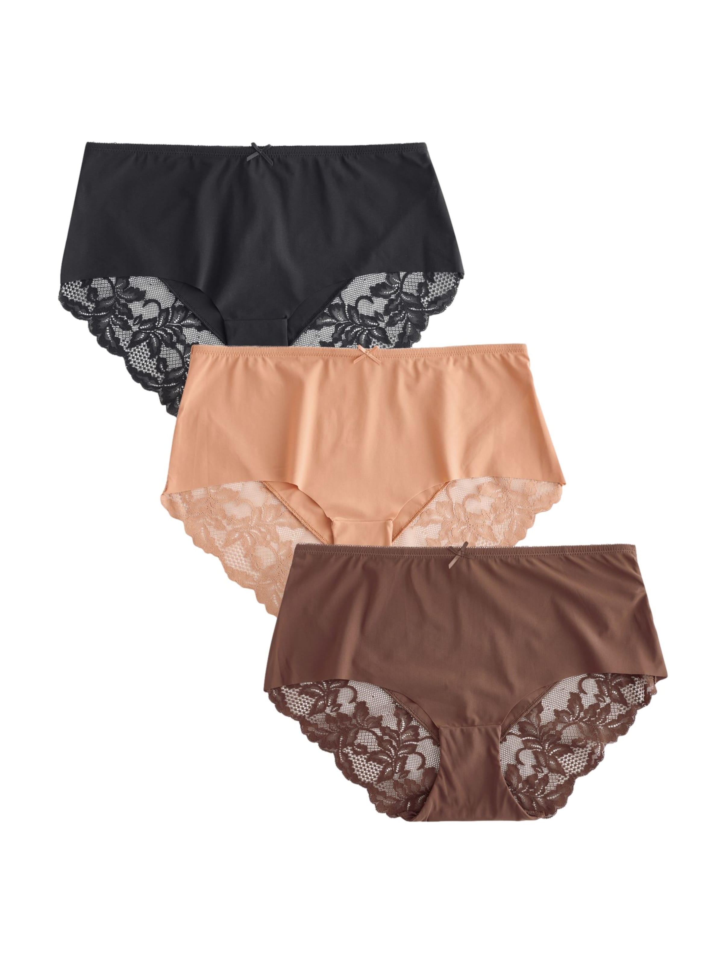 Next Slip in Beige: Vorderseite