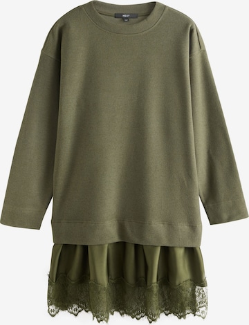 Rochie de la Next pe verde: față