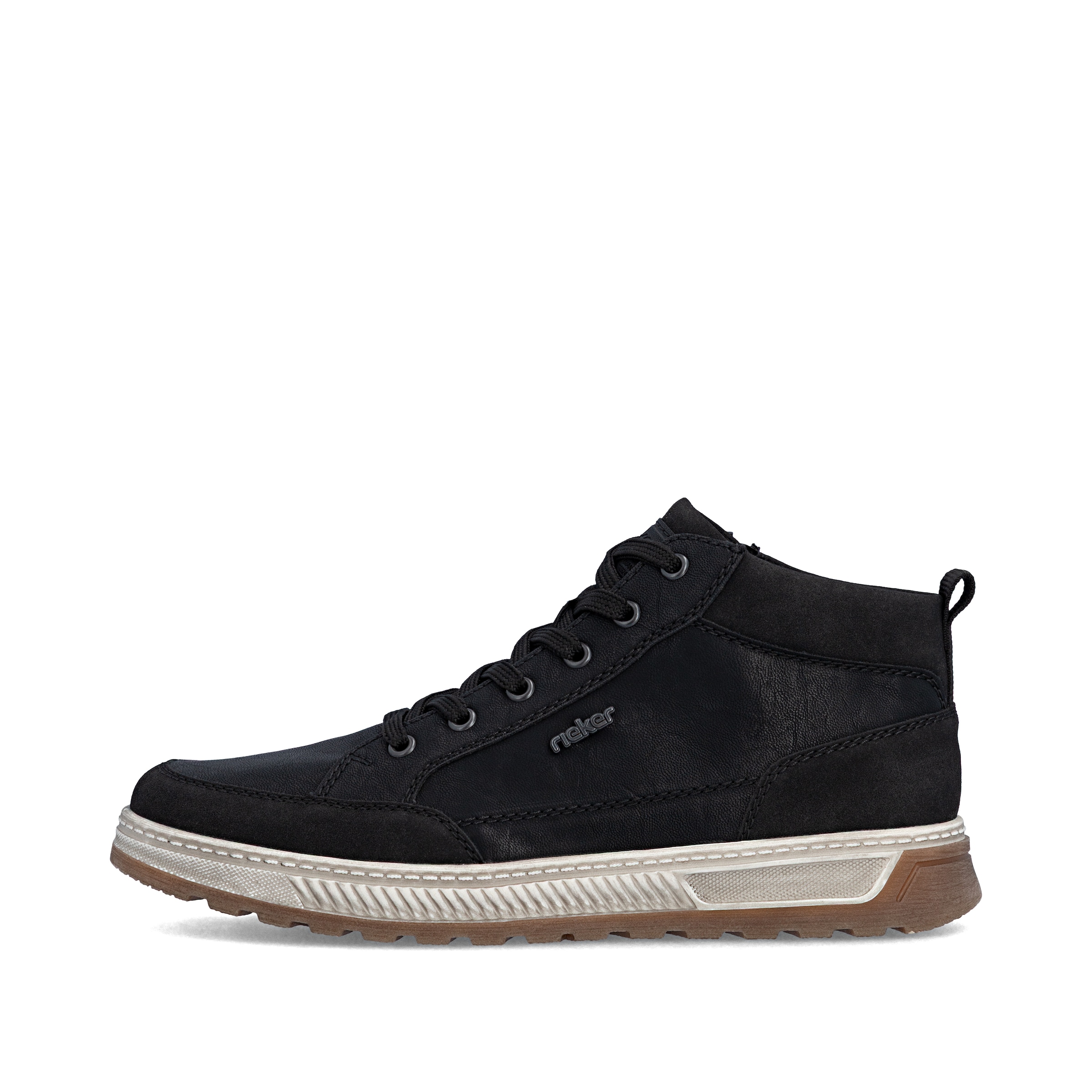 Chaussure de sport à lacets Rieker en noir
