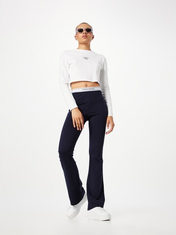 Flared Leggings di Tommy Jeans in blu