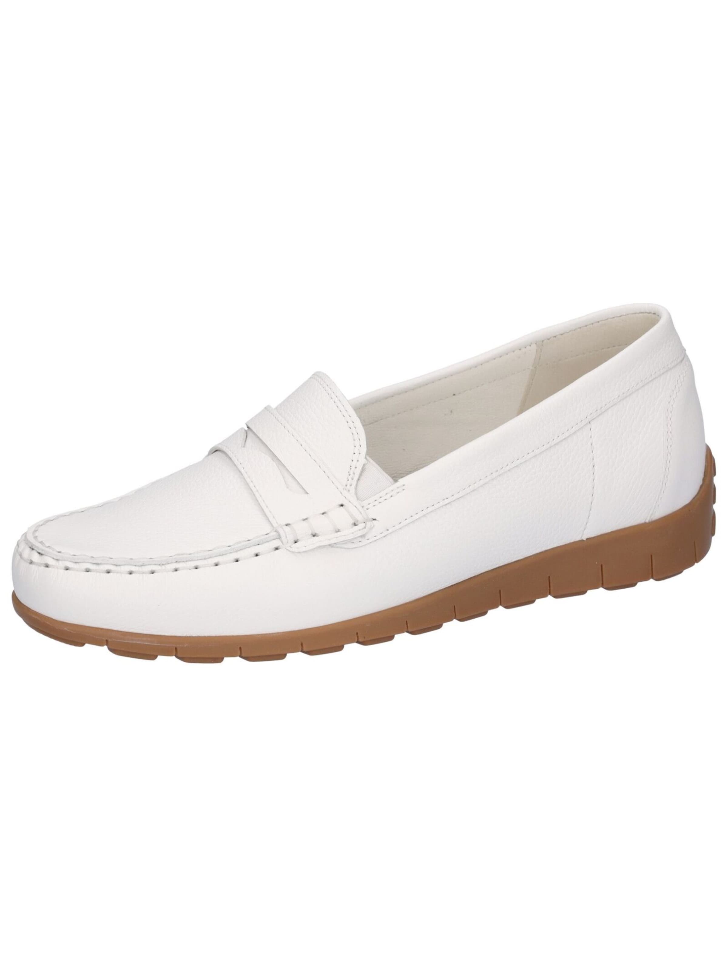 WALDLÄUFER Mocassins in Wit: voorkant