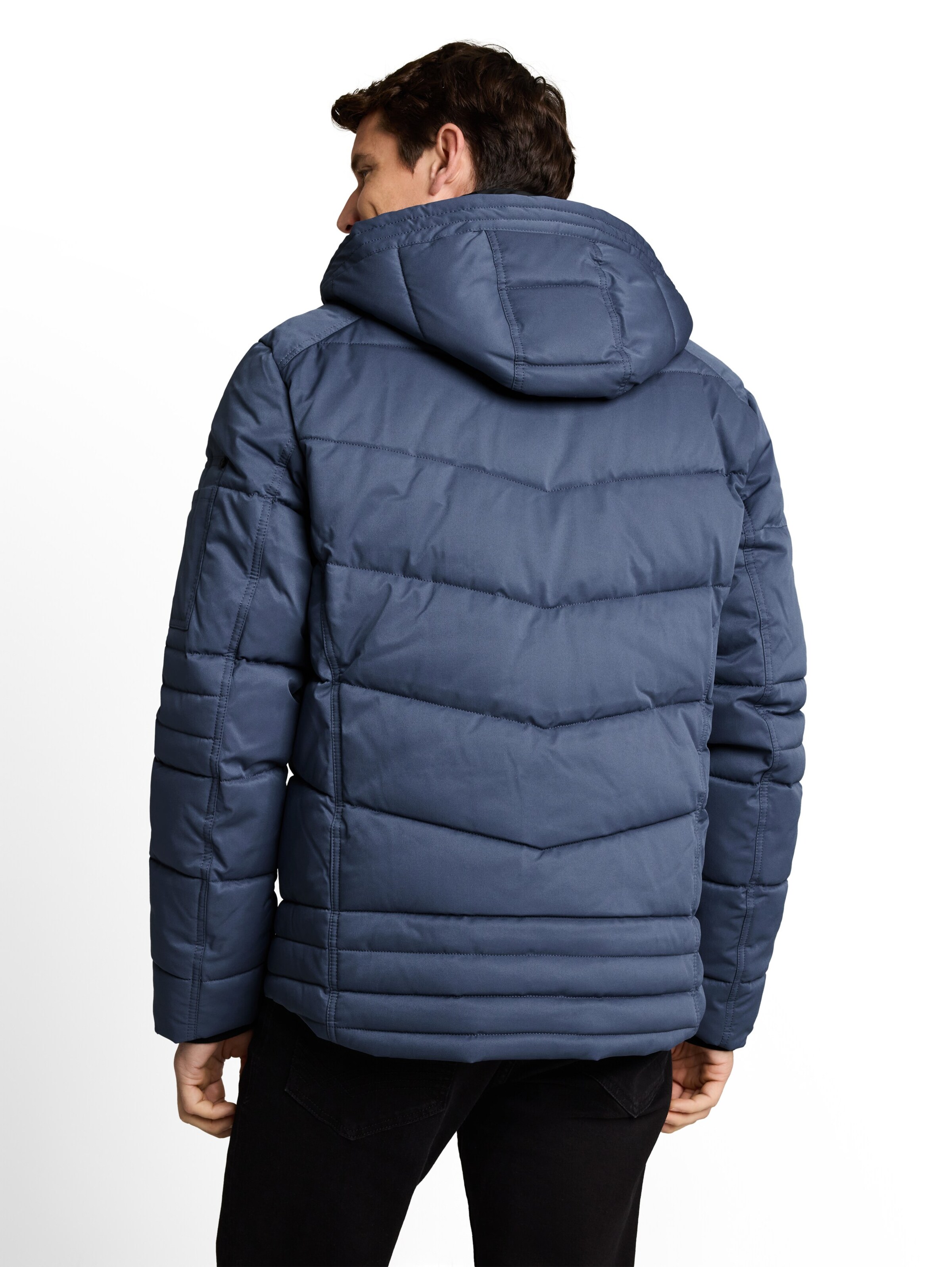 TOM TAILOR Winterparka in Blau