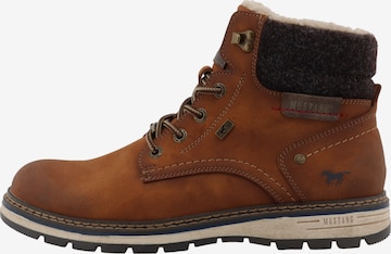 MUSTANG Schnürboots 'Mariko' in Braun: Vorderseite