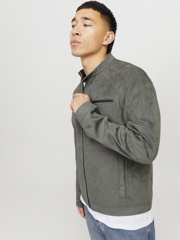 JACK & JONES Between-Season Jacket 'JJEDylan' in Grey