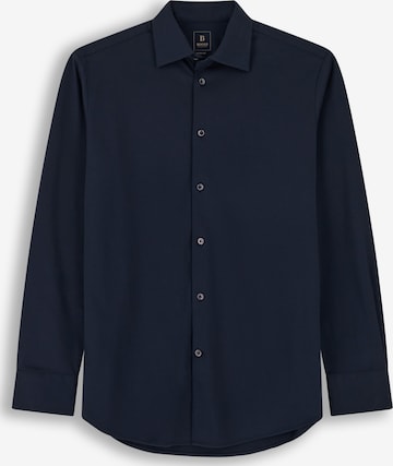 Chemise Boggi Milano en bleu : devant