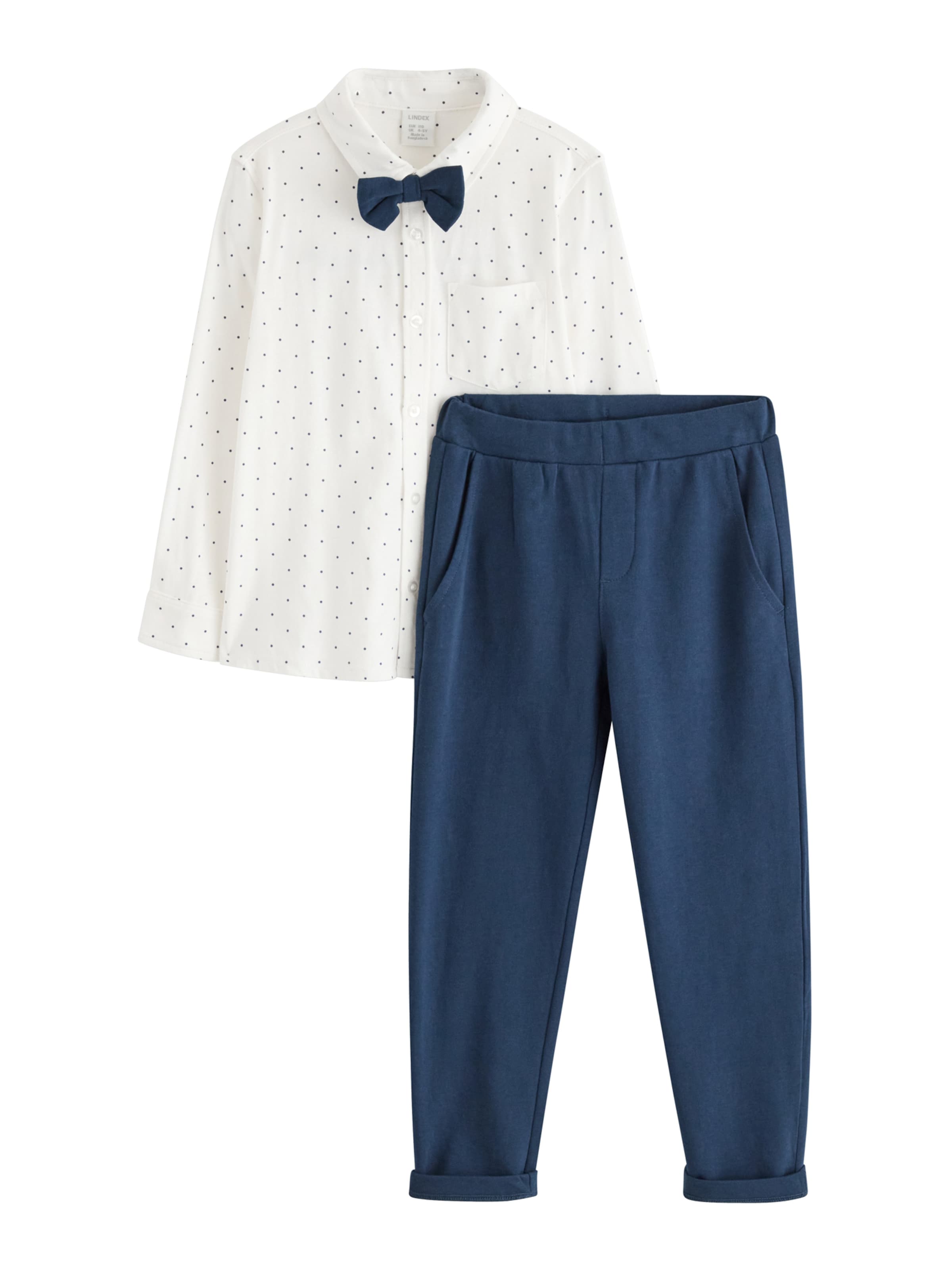 Lindex - Conjuntos em azul: frente