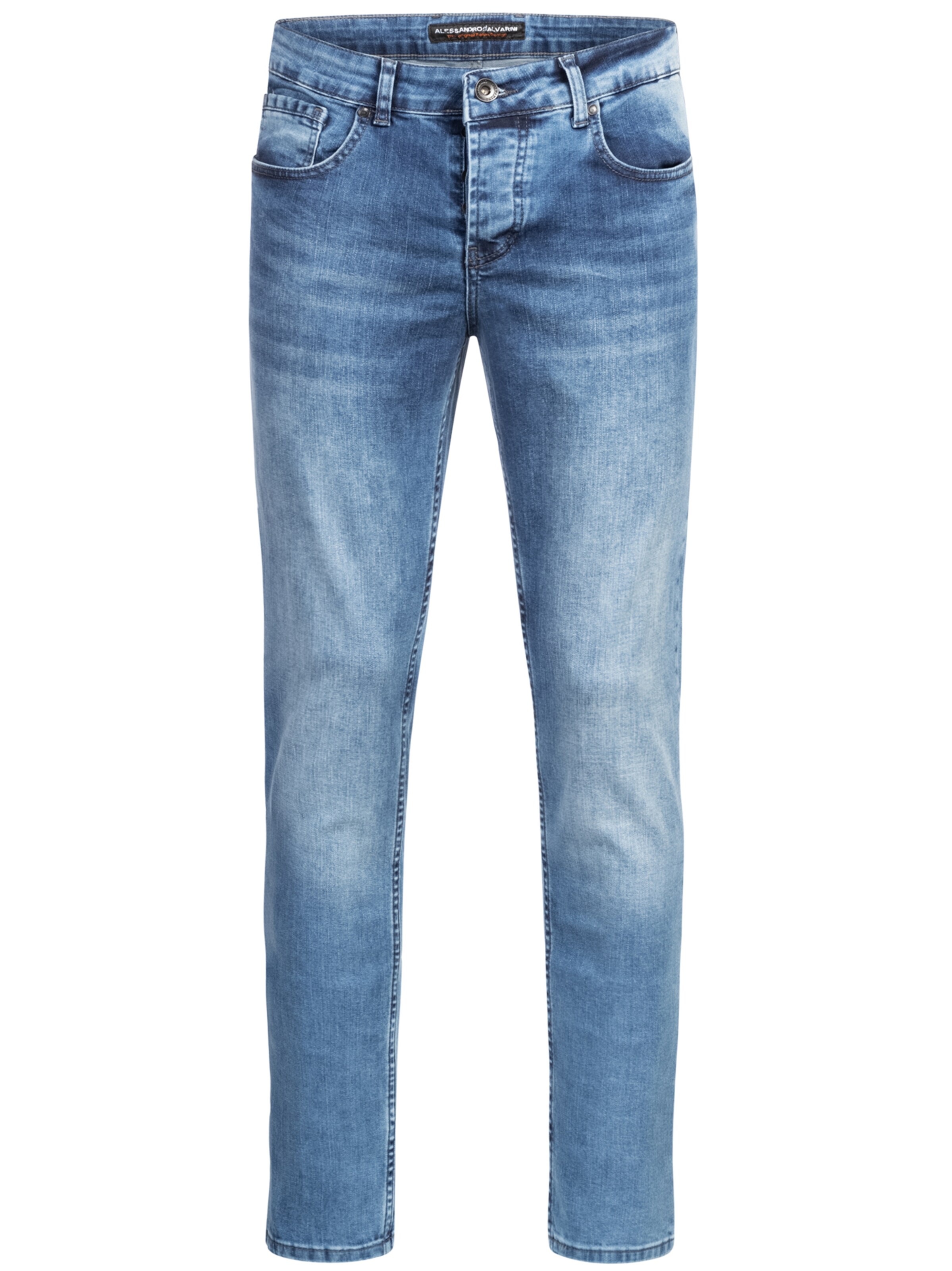 Alessandro Salvarini Jeans 'Genova' in Blauw: voorkant