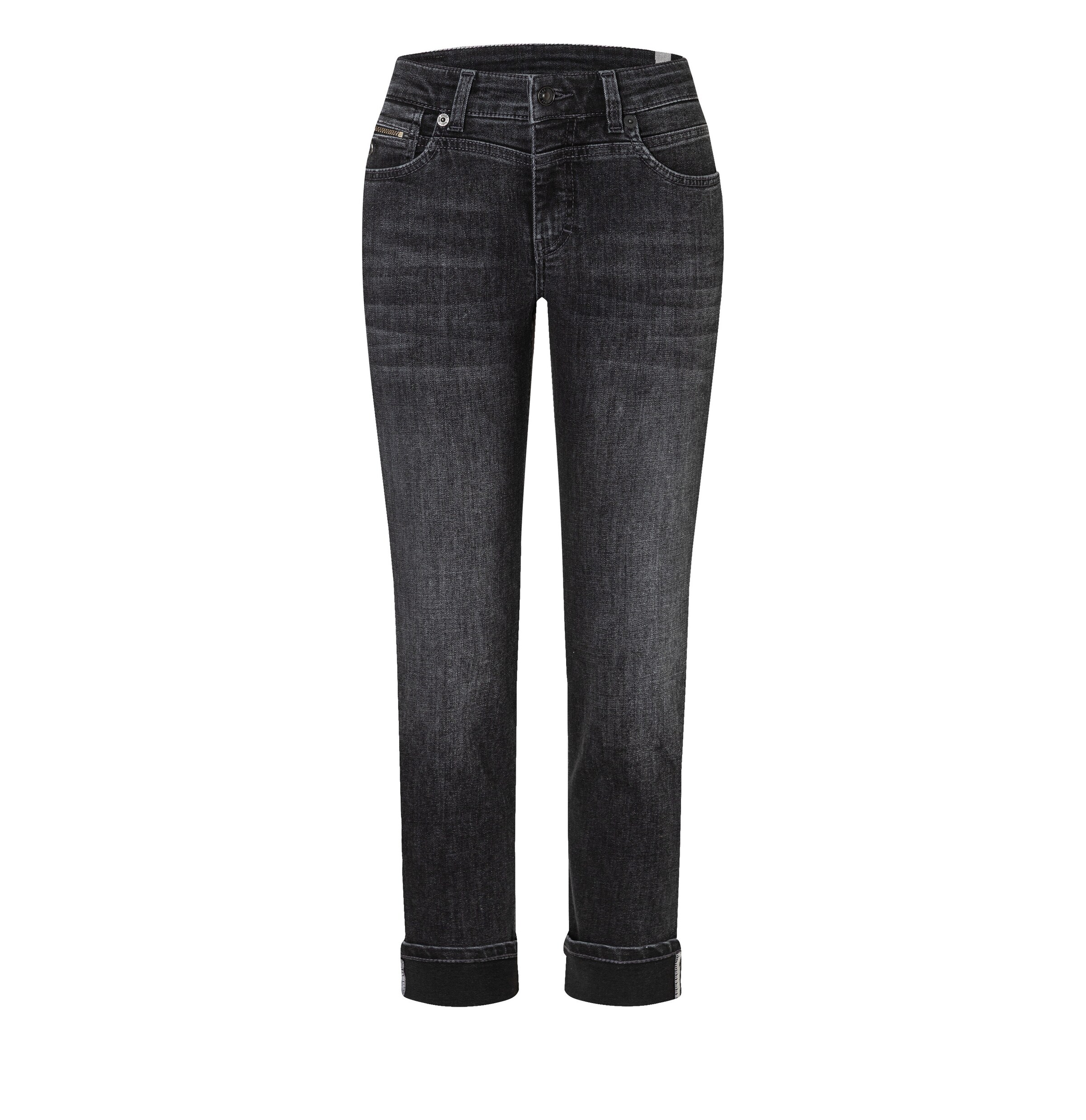 MAC Slim fit Jeans ' Rich ' in Black: front