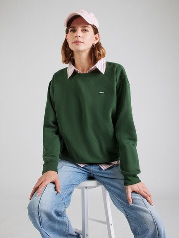 LEVI'S ® Sweatshirt 'EVERYDAY' i grön: framsida