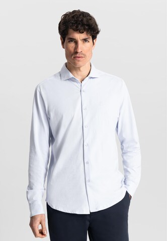 Dstrezzed Regular fit Button Up Shirt 'The Bo' in Blue: front