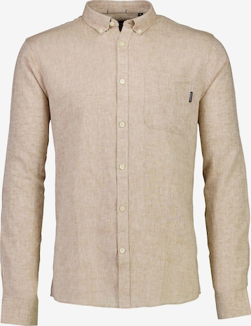 Camicia di Lindbergh in beige: frontale