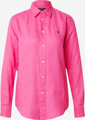 Chemisier Polo Ralph Lauren en rose : devant