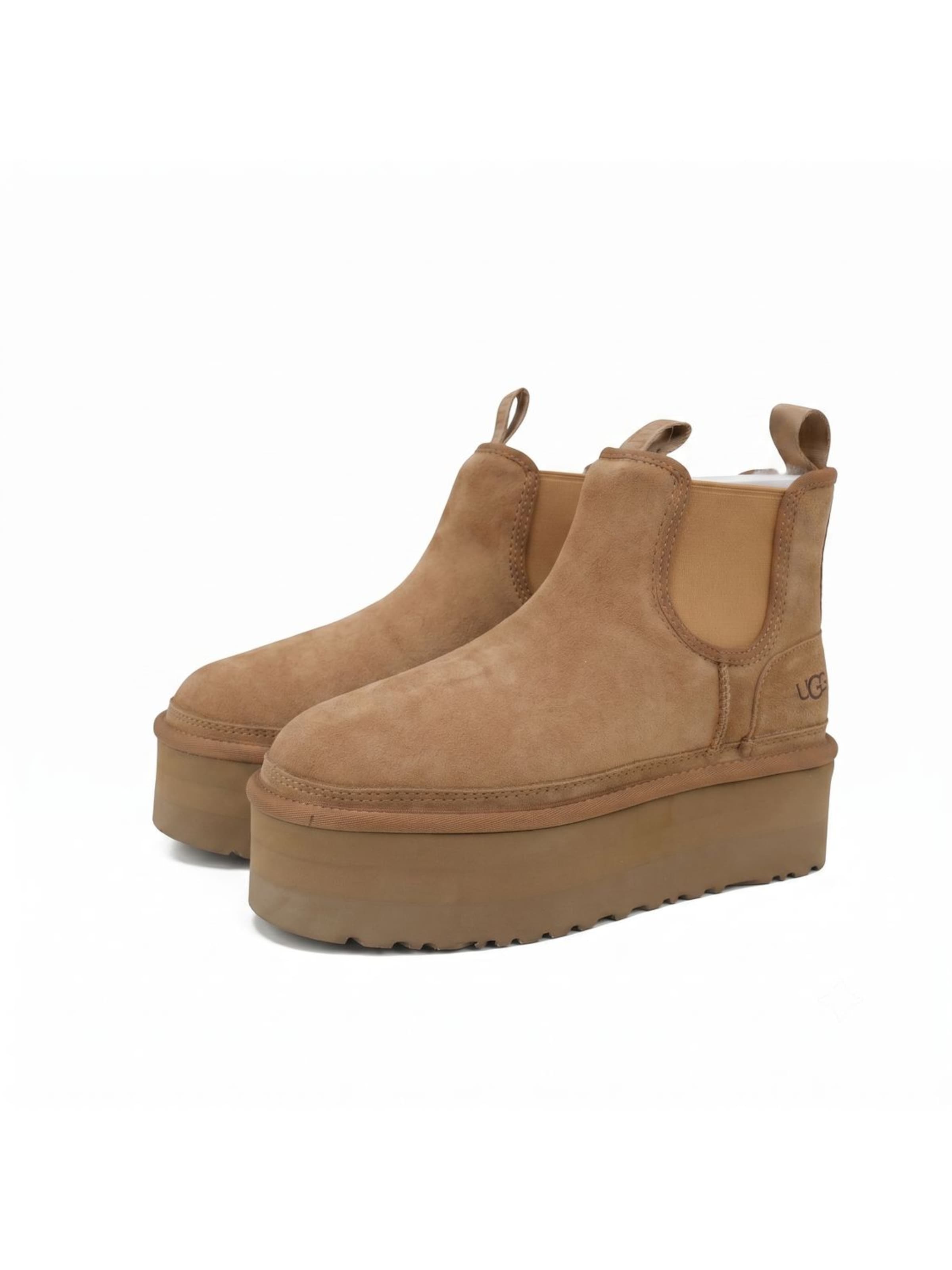 UGG Boots 'UGG Neumel Platform Chelsea' in Brown