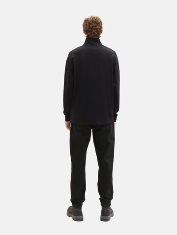 TOM TAILOR DENIM Loosefit Jeans in Schwarz