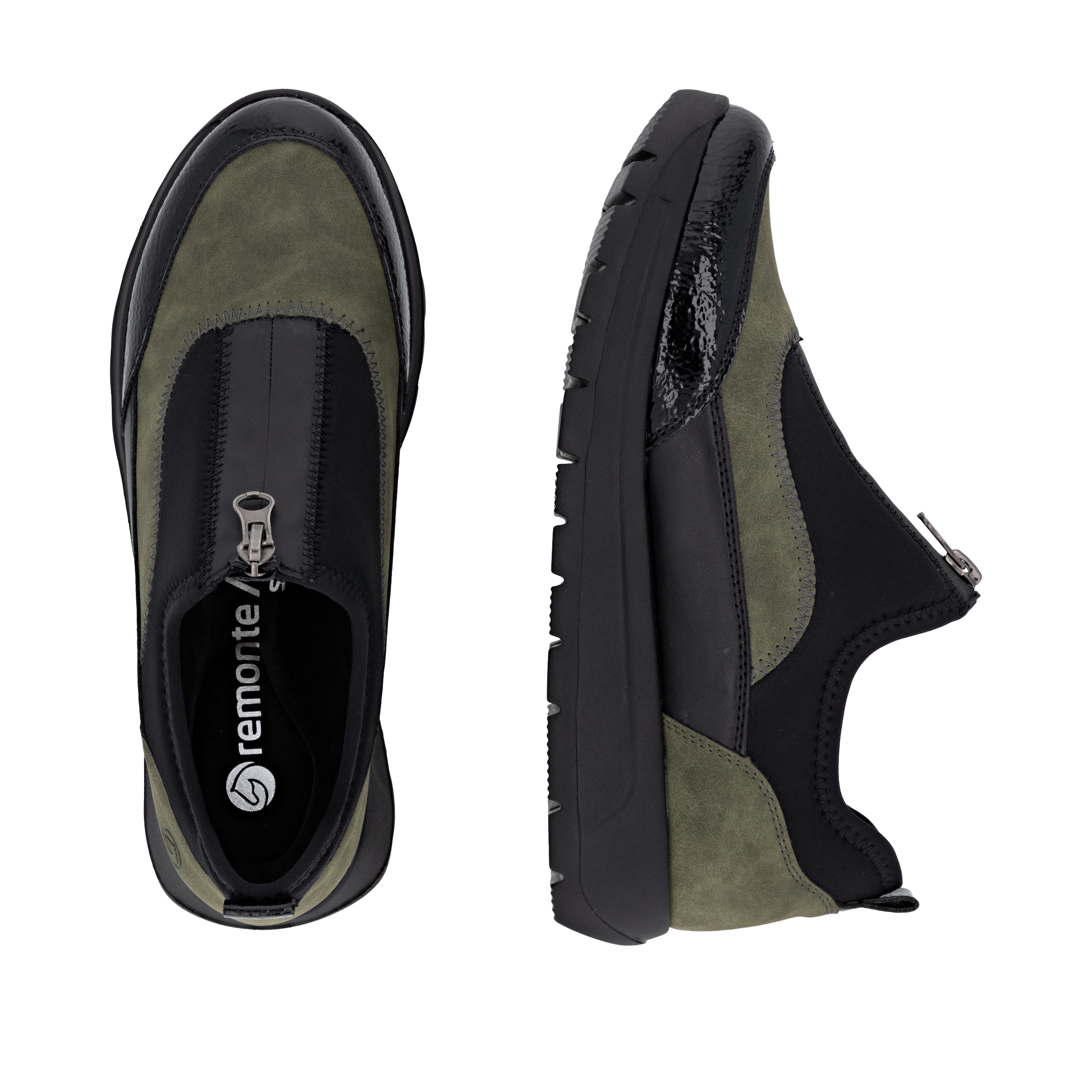 Chaussure basse REMONTE en noir