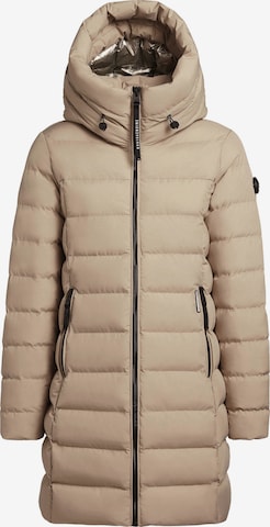 Manteau d’hiver 'Nekar' khujo en beige : devant
