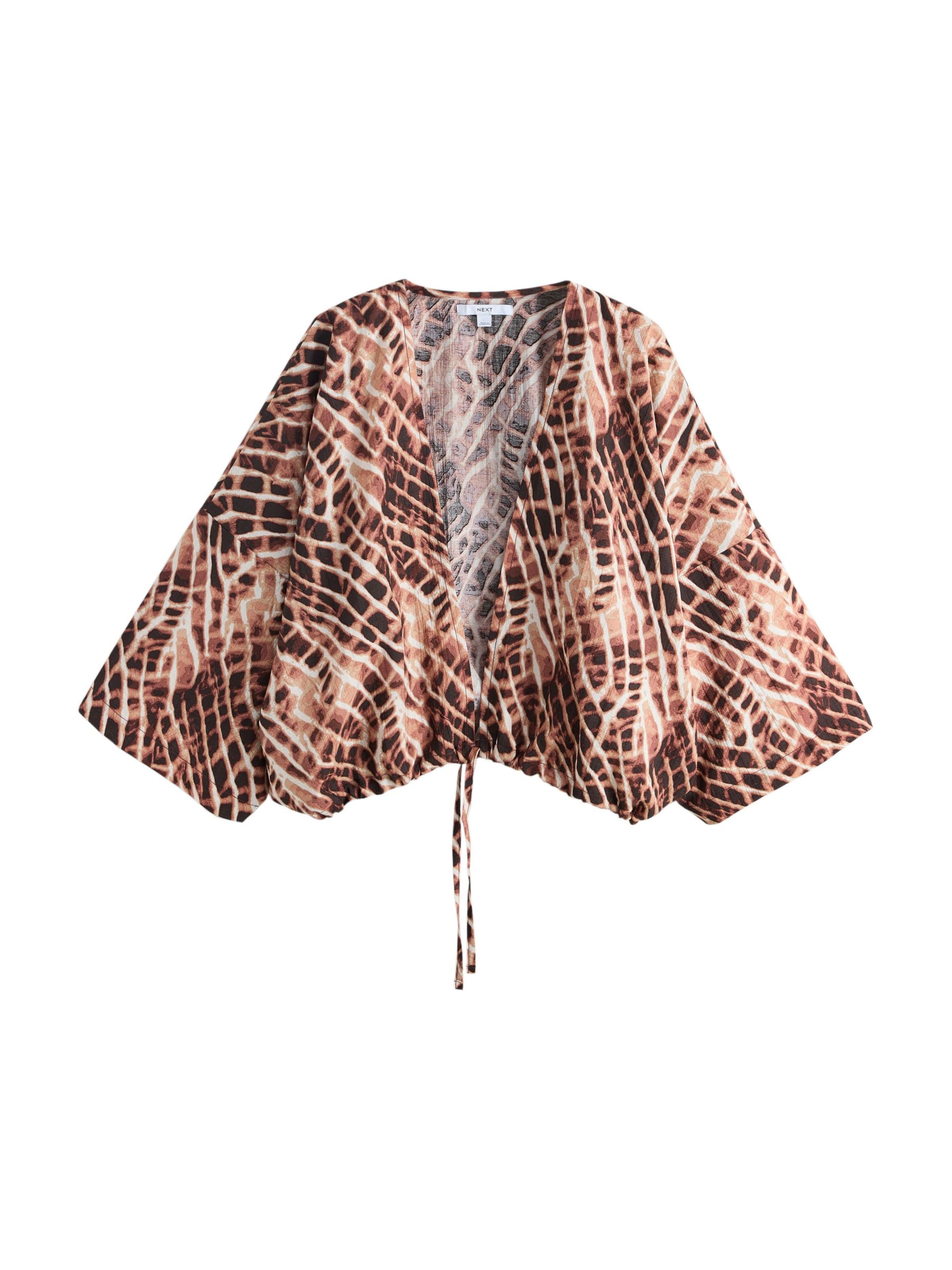 Next Halenka – hnědá: přední strana