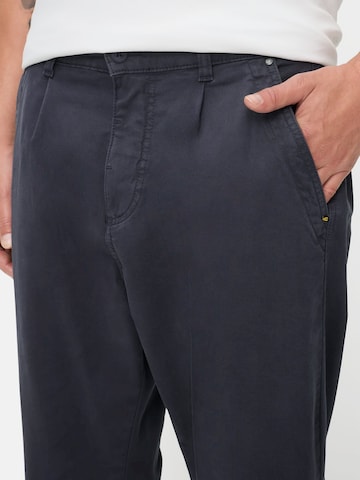 CAMEL ACTIVE - Loosefit Pantalón plisado en azul