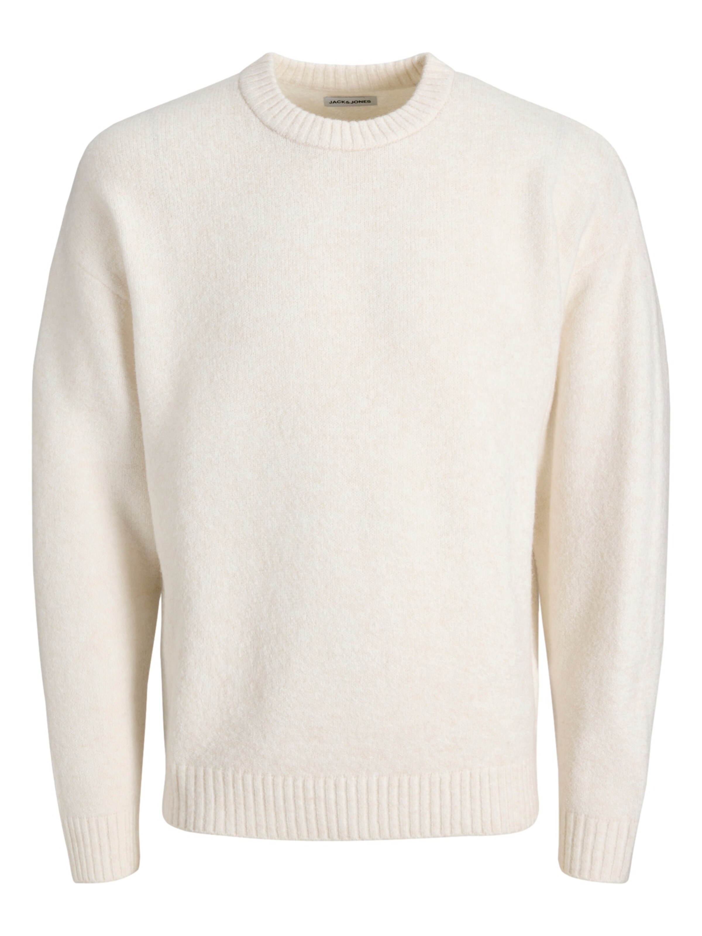 JACK & JONES Πουλόβερ 'JJESOHO OLLIE' σε μπεζ: μπροστά