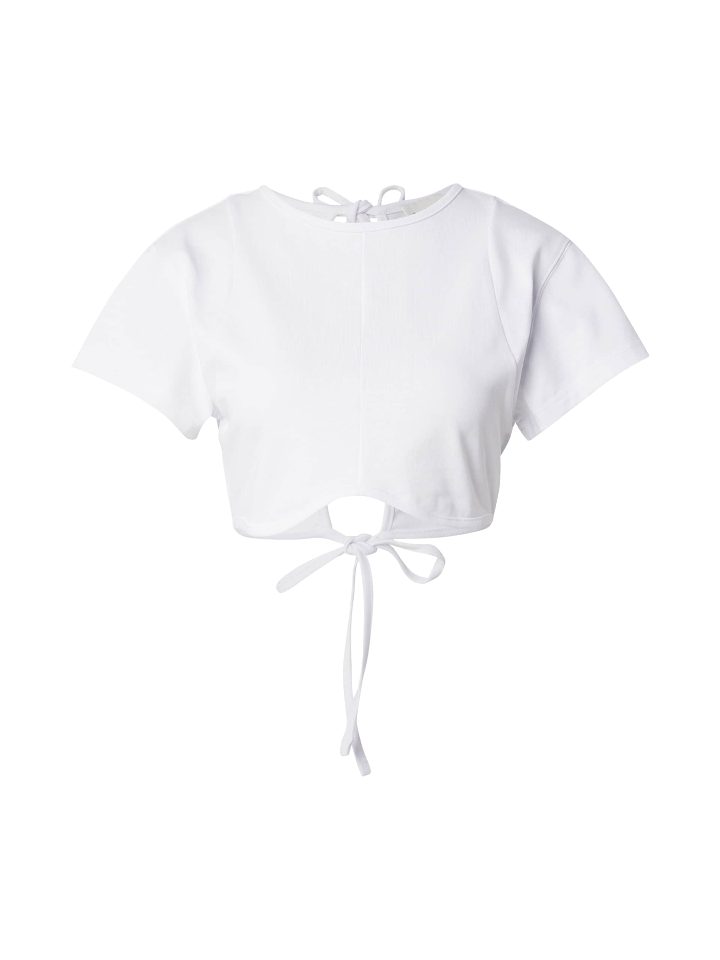 Calvin Klein Jeans Μπλουζάκι σε λευκό: μπροστά