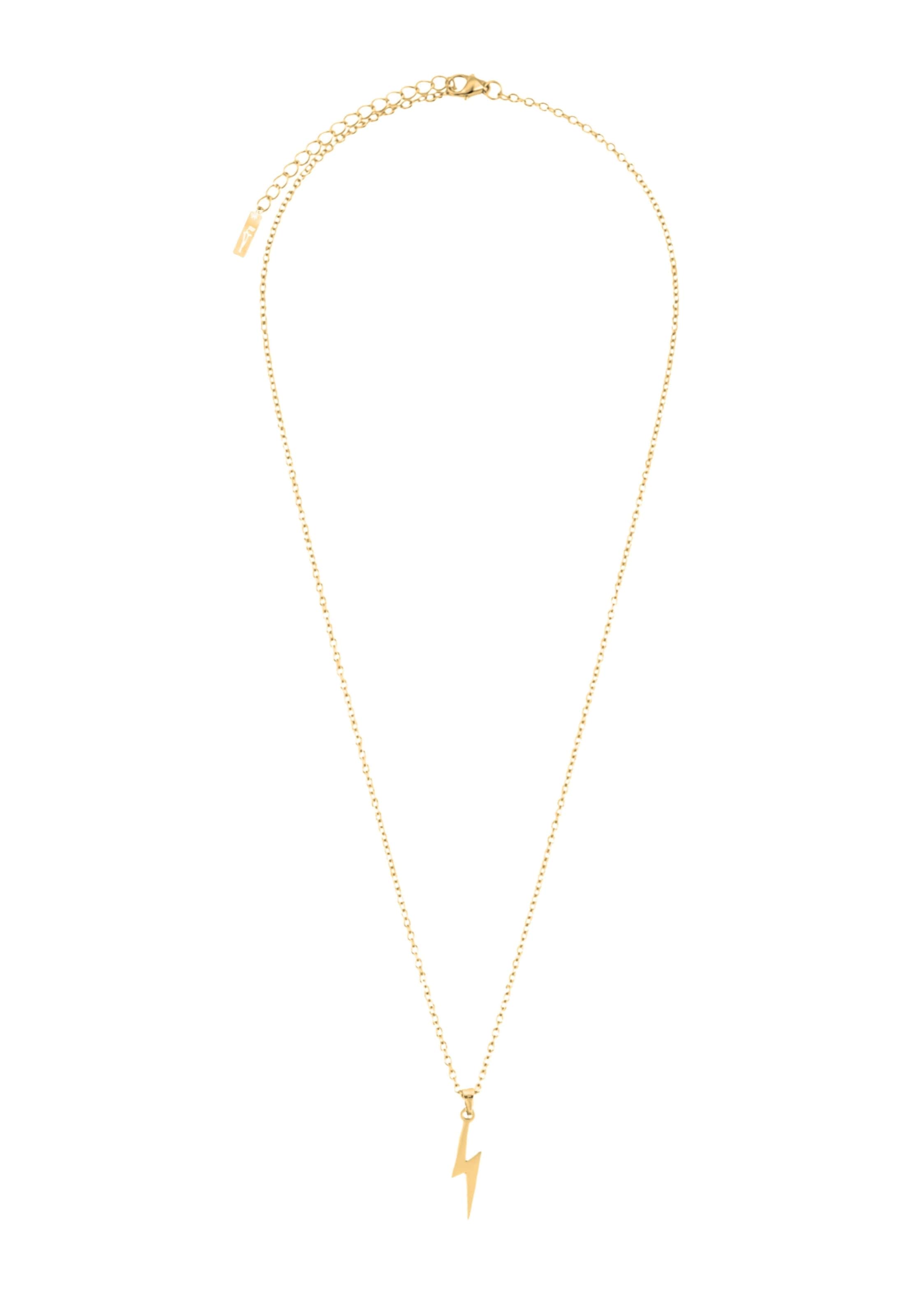 Collana 'Bolt' in 55 Fainz di colore oro, Visualizzazione prodotti