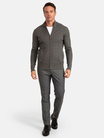 Jacey Quinn Knit cardigan in Grey