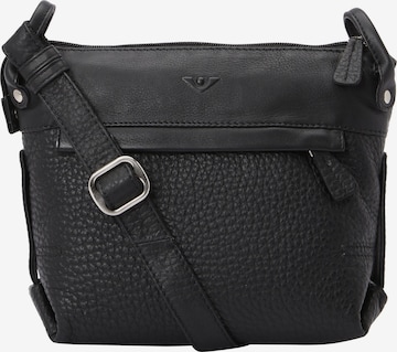 VOi Schoudertas 'Boston' in Zwart: voorkant