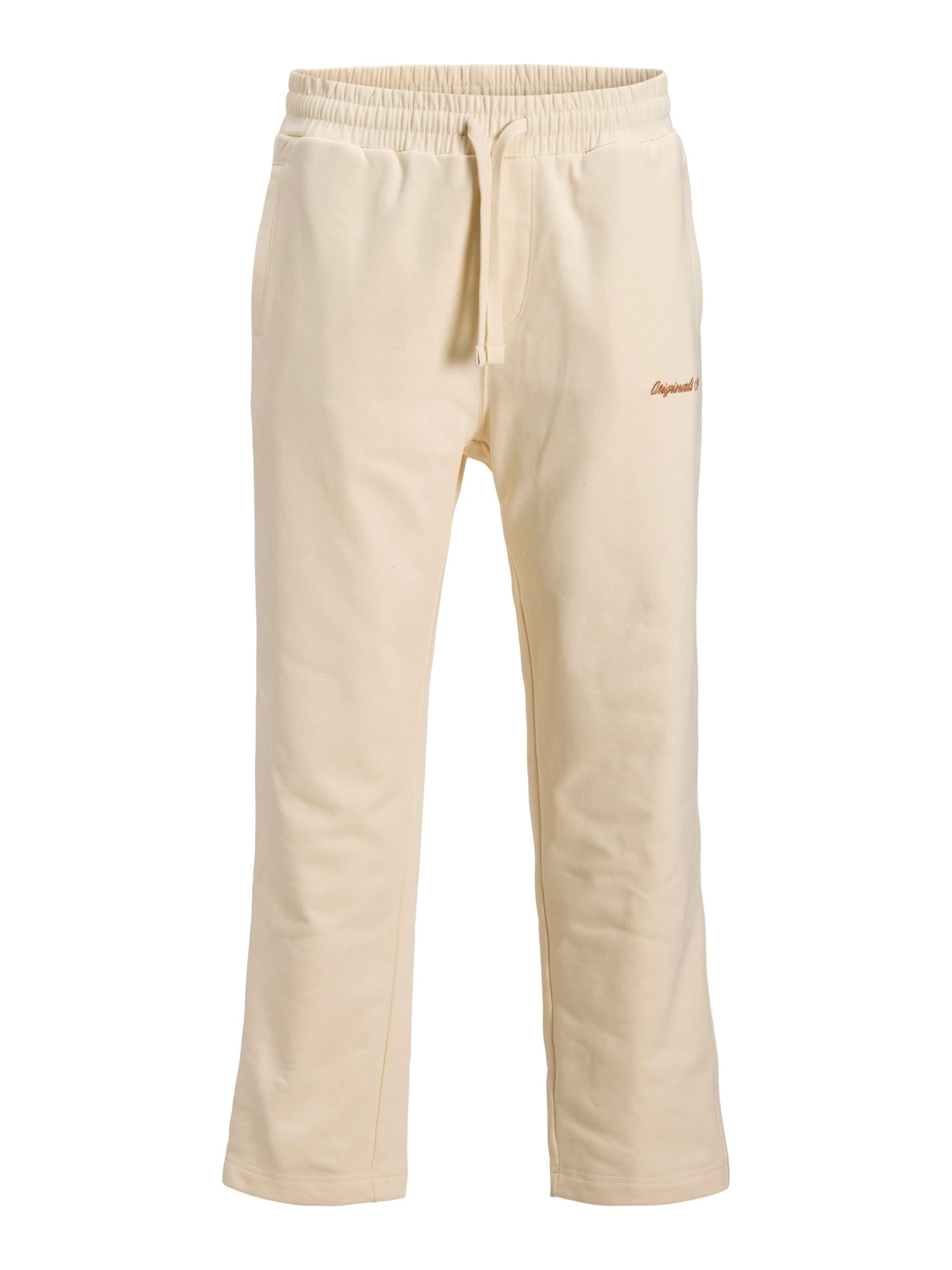 Pantalon Jack & Jones Junior en blanc : devant