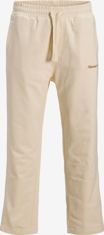Pantalon Jack & Jones Junior en blanc : devant