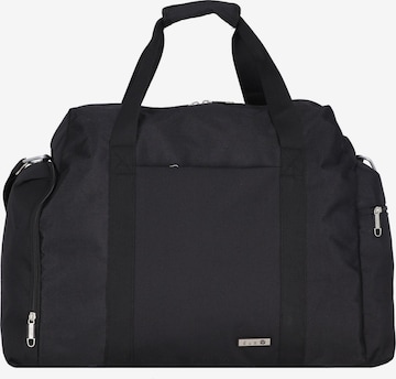 D&N Travel Bag in Black: front