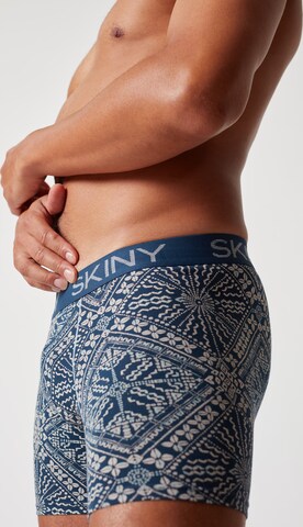 Skiny Boxershorts in Blauw