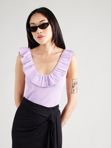 Tops en tricot 'Samaha' Ted Baker en violet : devant