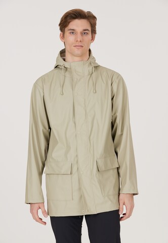 Weather Report Outdoor jacket 'Torsten' in Beige: front